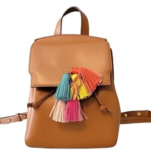 REBECCA‎ MINKOFF Sofia Tassel Backpack Bag